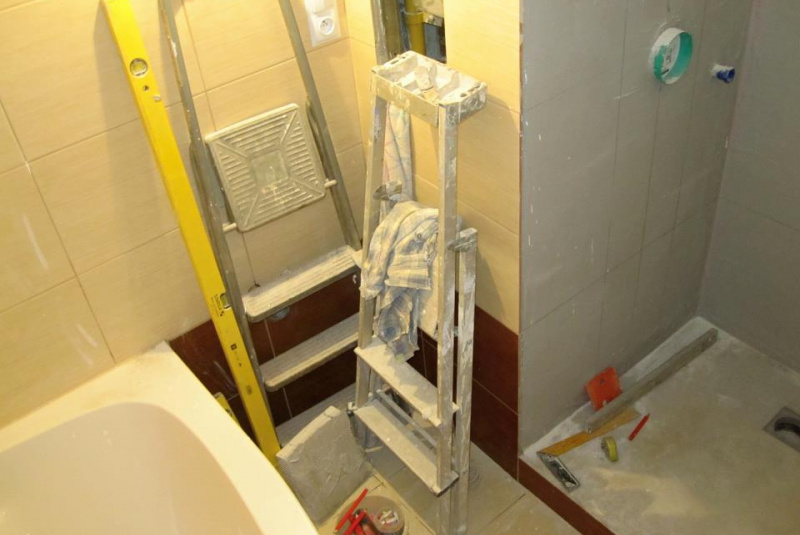 Rekonštrukcia kúpeľne a WC 2