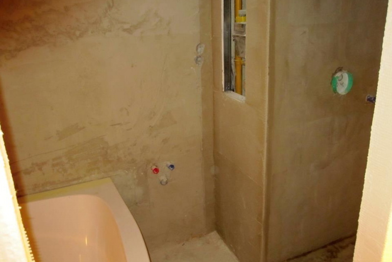 Rekonštrukcia kúpeľne a WC 2