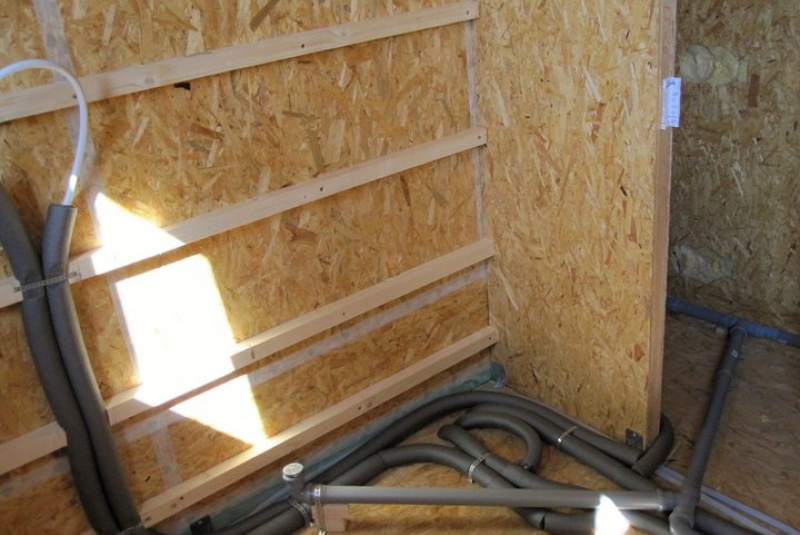 Inštalácia vody v nízko - energetickom montovanom dome