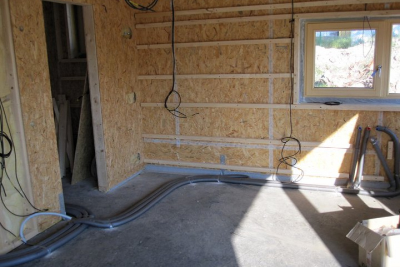 Inštalácia vody v nízko - energetickom montovanom dome