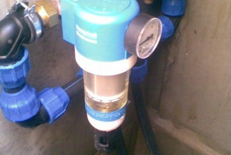 Vodovodná šachta – filtrácia a regulácia