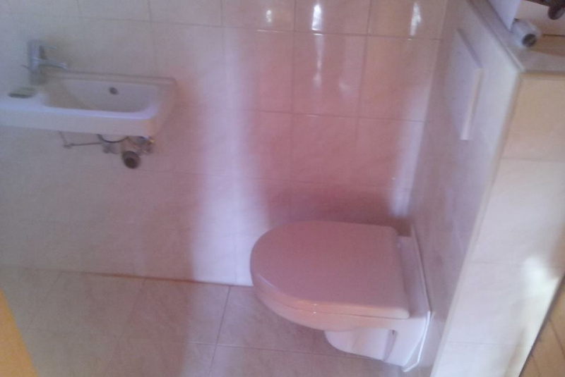 Kúpeľňa v záhradnej chate